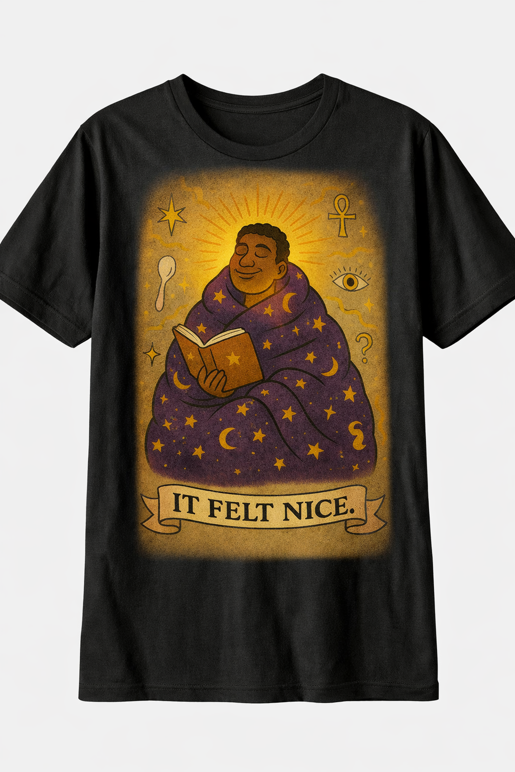 #It Felt Nice Cosmic Blanket