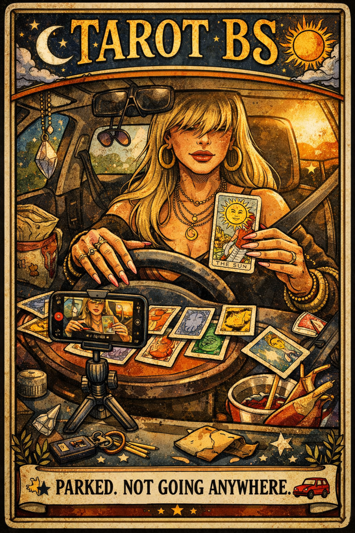 #Parked Not Going Anywhere